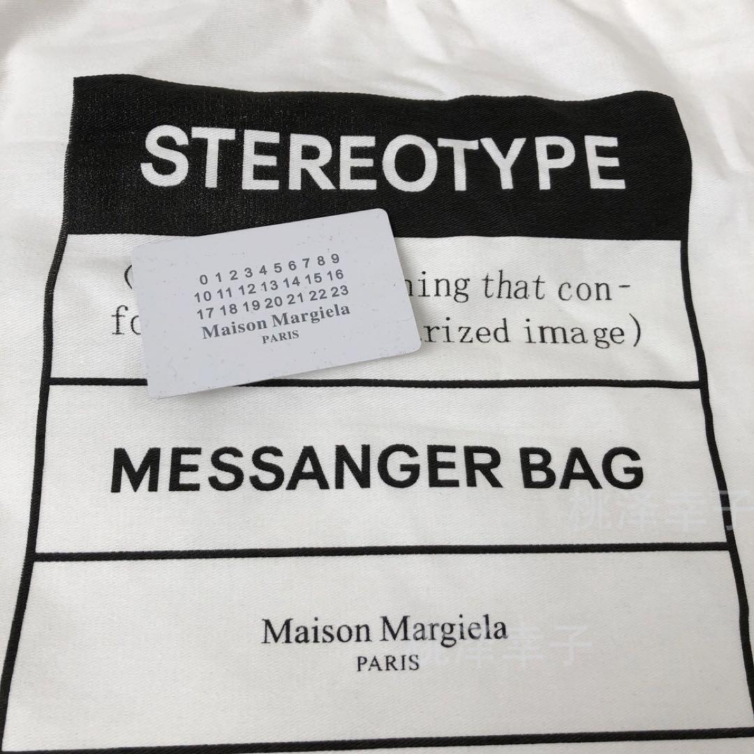 メゾンマルジェラ ショルダーバッグ バケットバッグ 黒