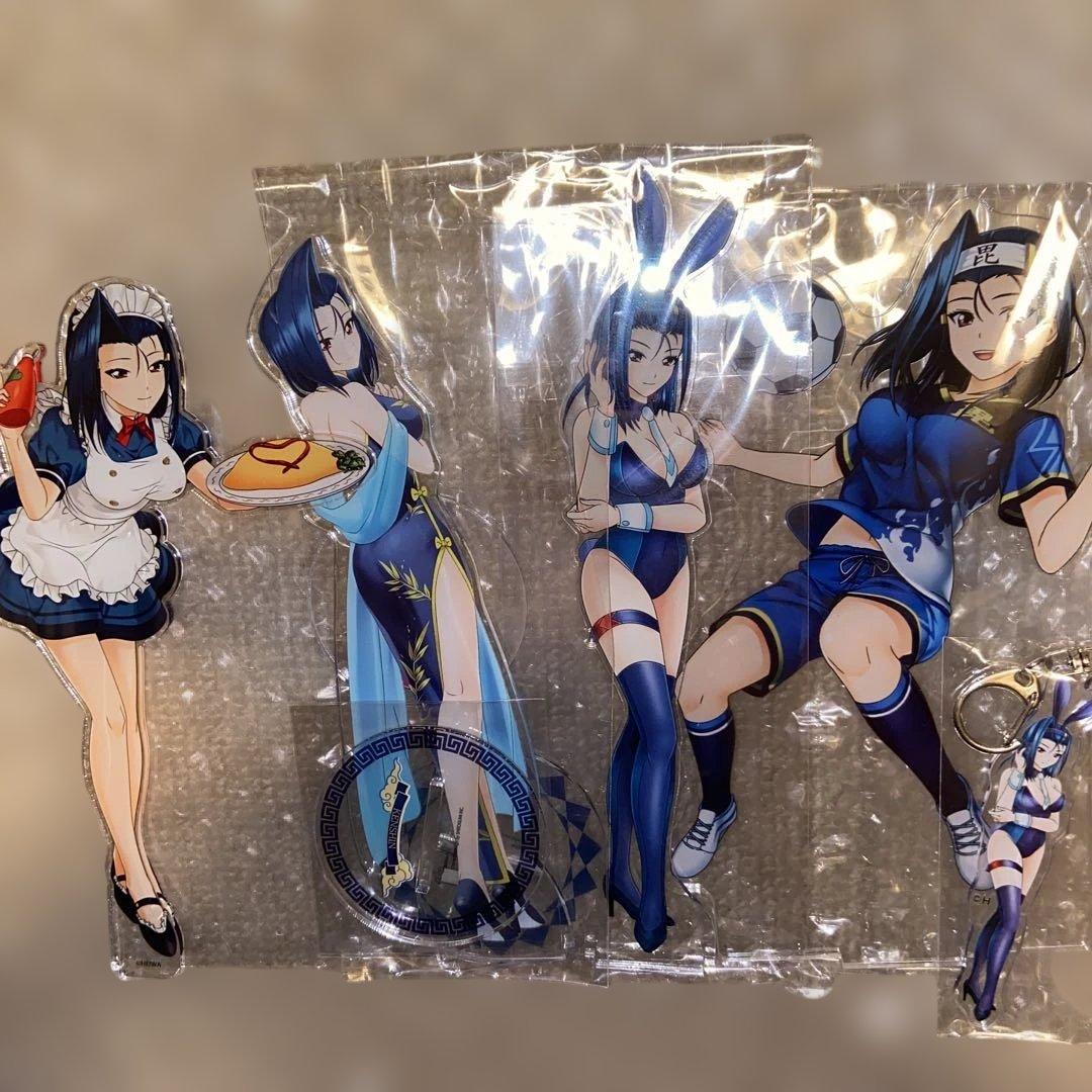 戦国乙女　ケンシン　アクリルスタンド4種