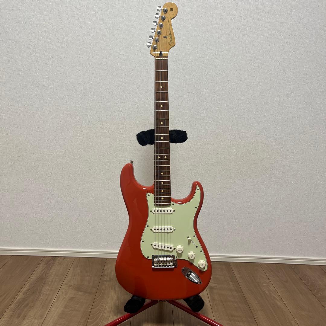 よ*い様 fender メキシコ player ストラト フェスタレッド