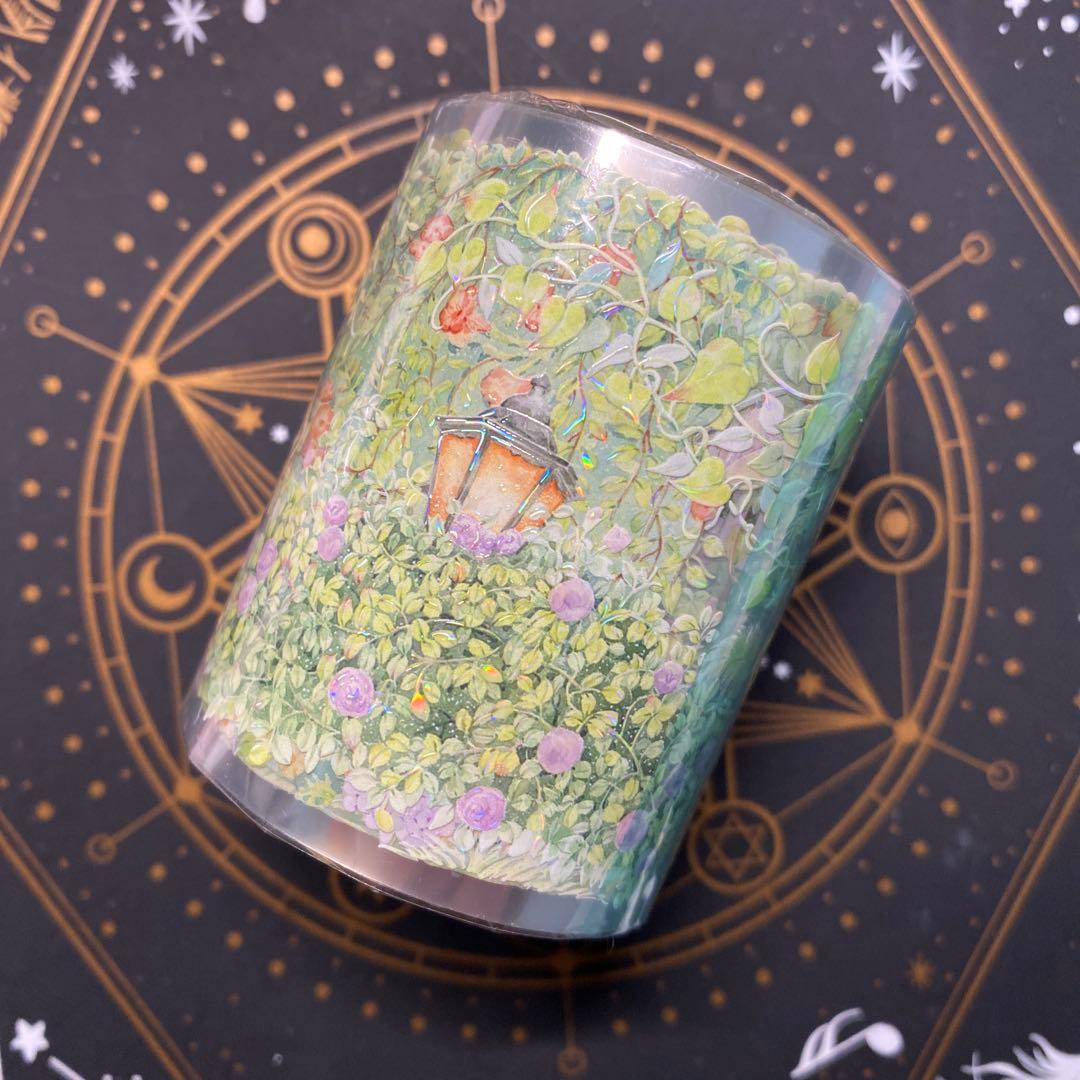 【A1】海外　10m巻　貝殻光/PETマスキングテープ　装飾系/背景系/お花系