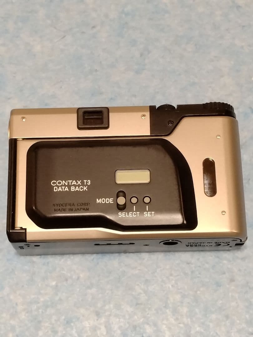 【稼動品】CONTAX T3D シルバー