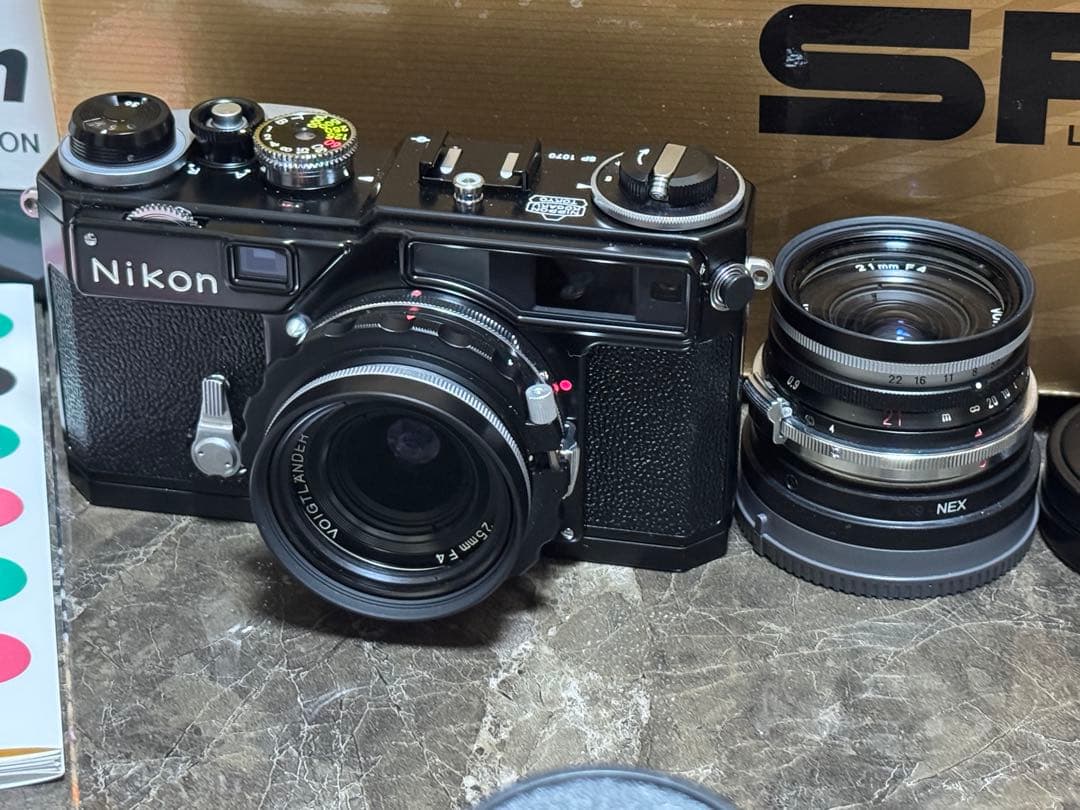 sk！　ニコンNikon SP ボディのみフルセット+SCスコパー2本