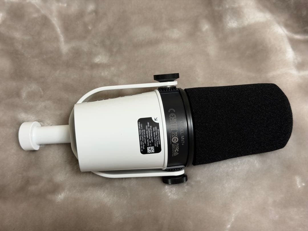配信機器・PA機器・レコーディング機器 SHURE MV7+ PODCAST MICROPHONE