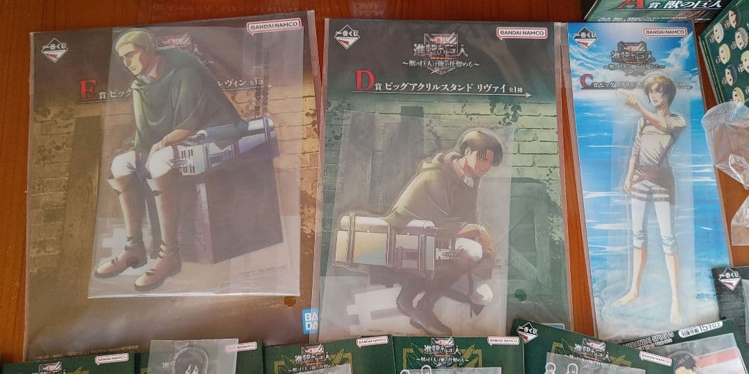 進撃の巨人　一番くじ a賞 b賞c賞d賞e賞～ ラストワン賞　まとめ売り