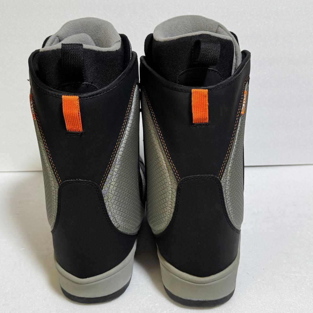 美品29cm スノーボードブーツ グレー/ブラック　初心者格安激安特価