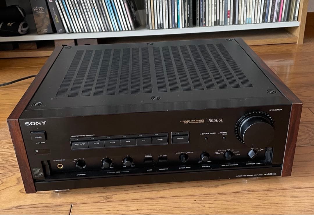 ソニー SONY TA-F555ESL ステレオプリメインアンプ