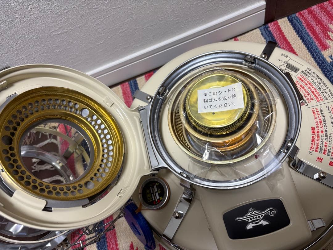 新品　アラジンストーブ39型　クッカー　ガラスチムニー　bf4001