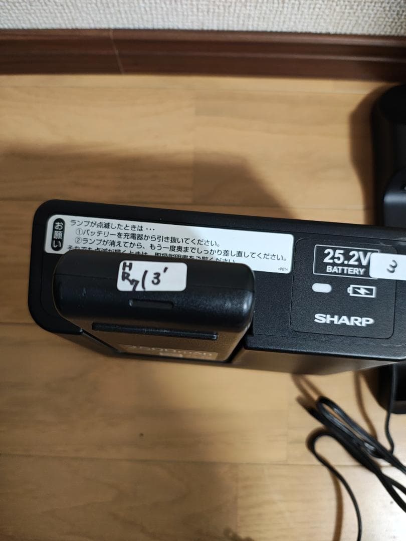 シャープ★EC-HR7-T★2022年製★バッテリーの状態良好★3