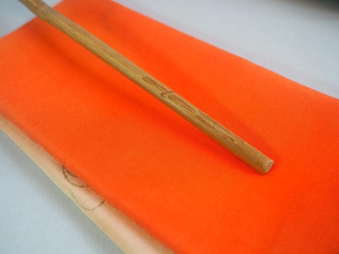 裏千家14世淡々斎宗室自作　竹茶杓　銘：早苗（共箱）下削り：12代黒田正玄