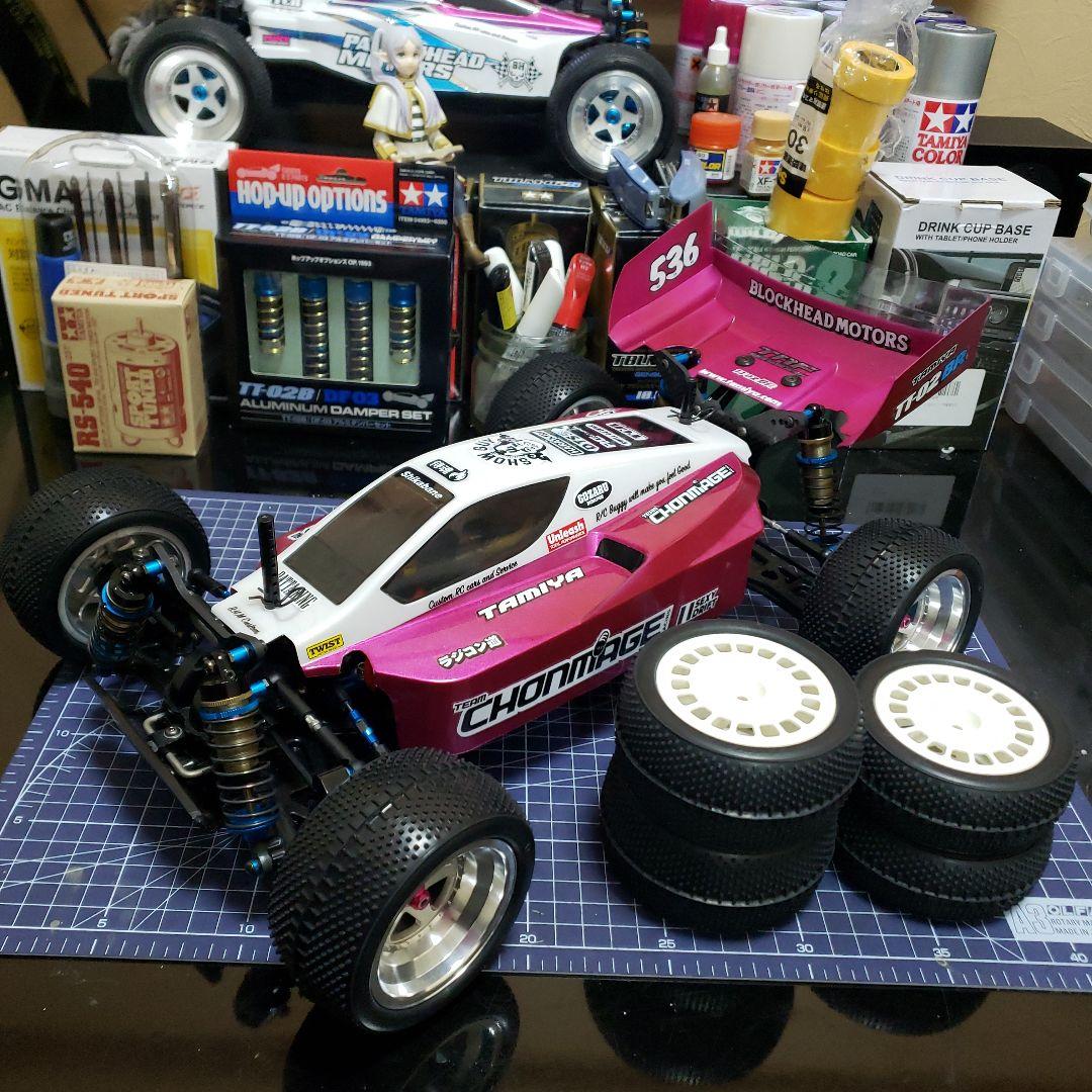 TT02BR フルオプション　タミヤ　ネオスコーチャーボディ　ハイエンド