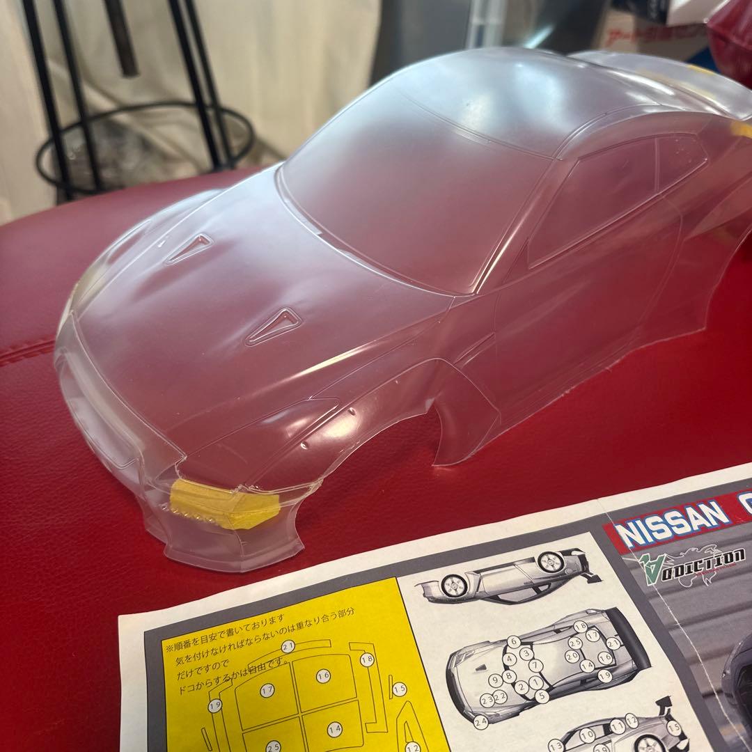 アディクション ラジコン ボディ 1/10 NISSAN GT-R PANDEM