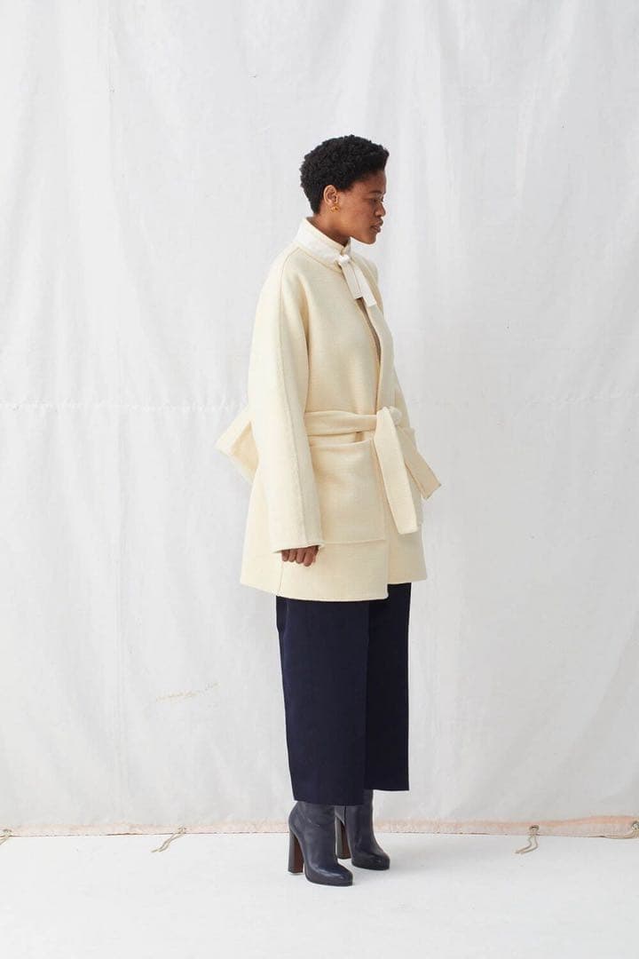 ジャケット・アウター POSTELEGANT Merino Wool Rever Coat