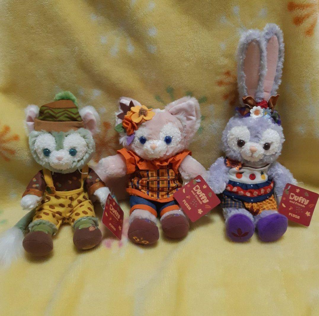 香港ディズニー　リーナベル　ステラルー　ジェラトーニ　ぬいぐるみ　秋日　2023