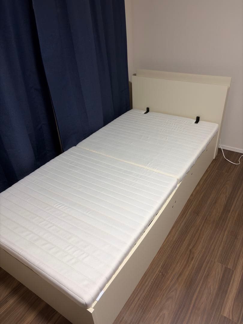 【直接引取り限定】インテローグ　収納付きはね上げシングルベッド【12/21まで】