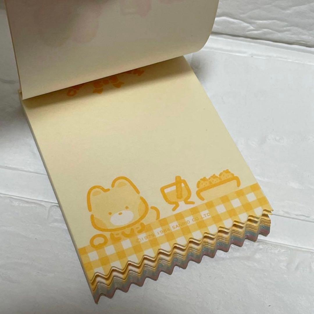 希少　サンリオ　クラフティクルー　メモ帳　セット　昭和レトロ　1984年　当時物