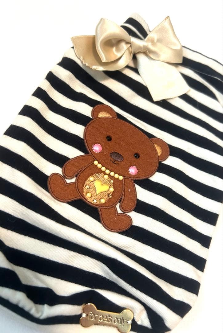 for pets only フォーペッツオンリー ボーダー柄　エンジェルズ