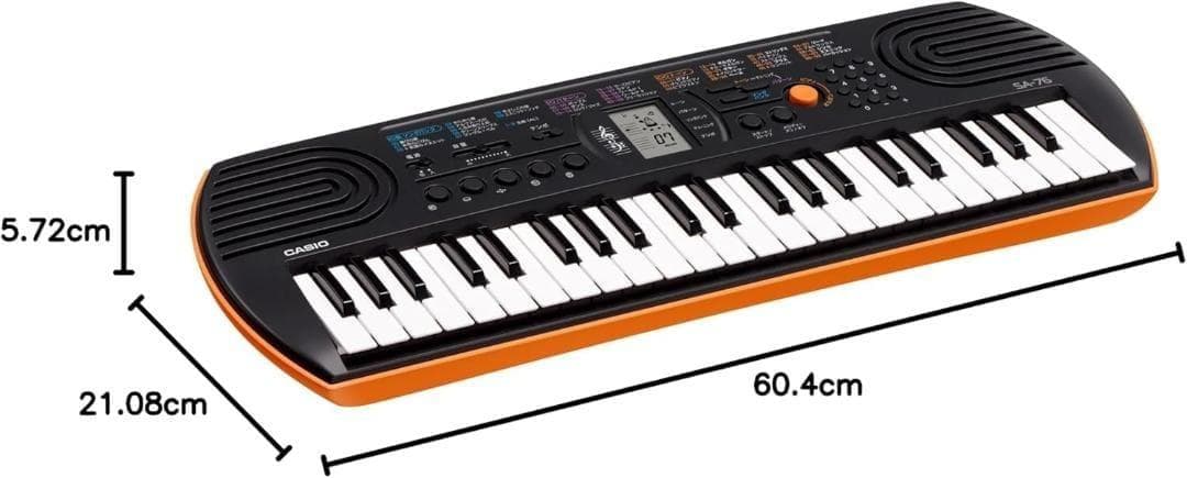 【新品未開封】CASIO SA-76 ミニキーボード