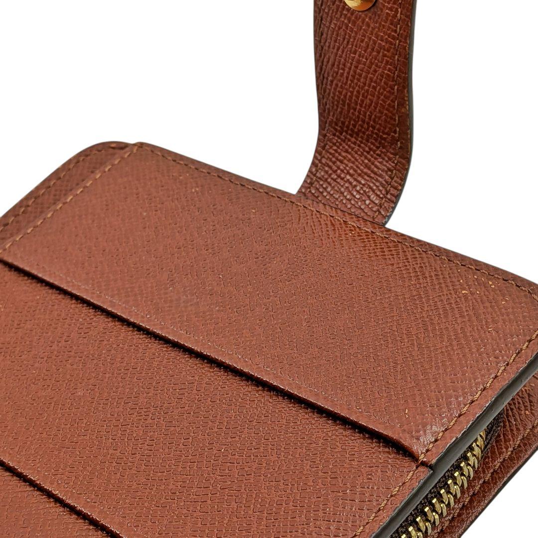 美品 ルイヴィトン モノグラム コンパクトジップ 956