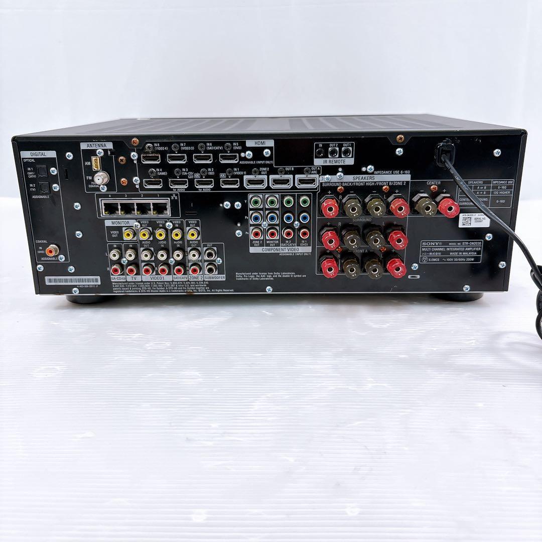 【美品】SONY AVアンプ STR-DN2030 インテグレートアンプ
