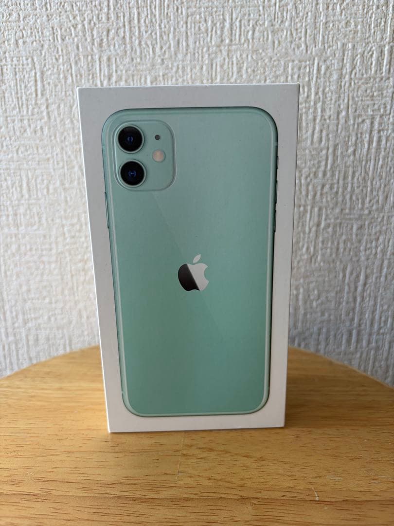 iPhone11 グリーン　64GB SIMフリー 本体 箱 付属品あり