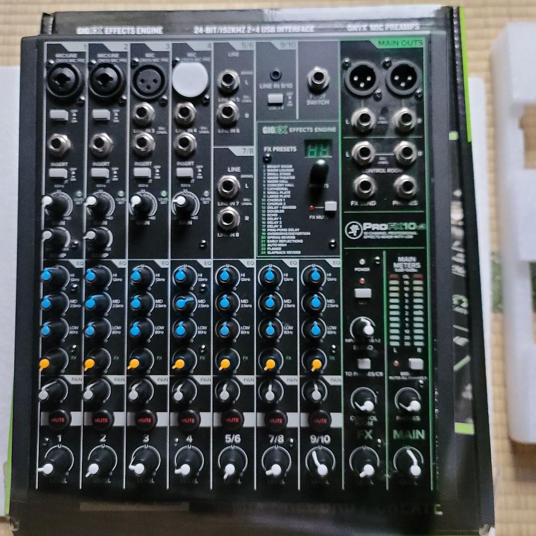ProFX10v3 10チャンネルミキサー