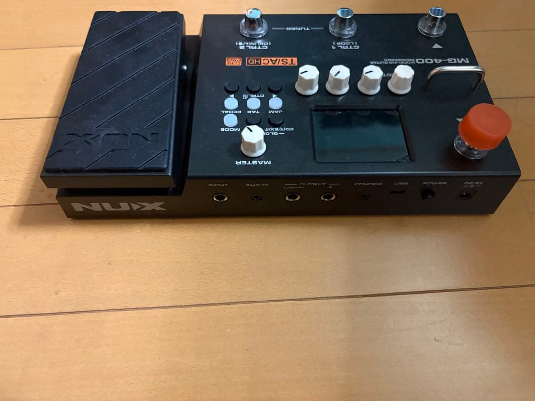 【7/27まで値下げ】NUX MG-400 ギター マルチエフェクター 美品