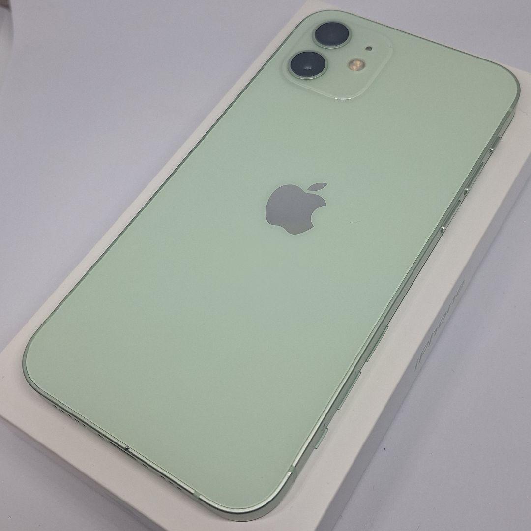 iPhone 12 128GB SIMフリー グリーン バッテリー新品100%
