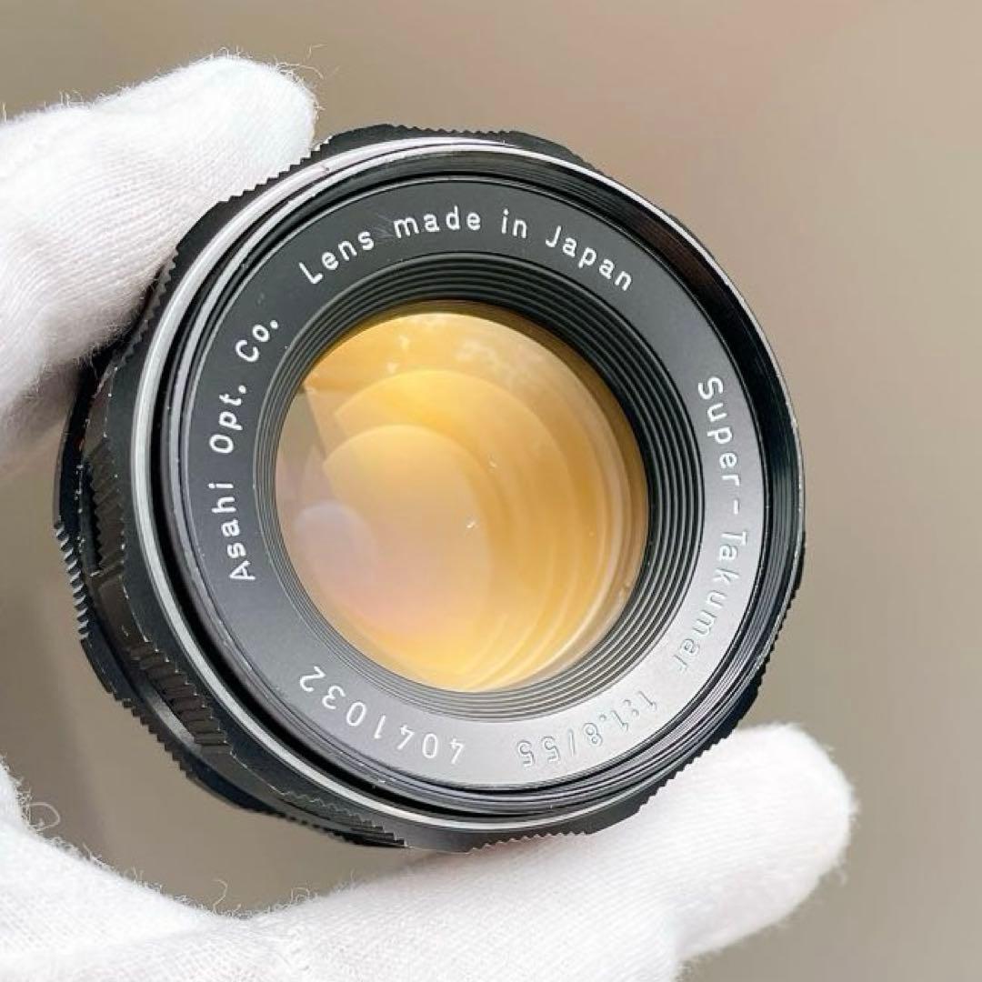 【虹色美フレア】PENTAX Super Takumar 55mm f1.8