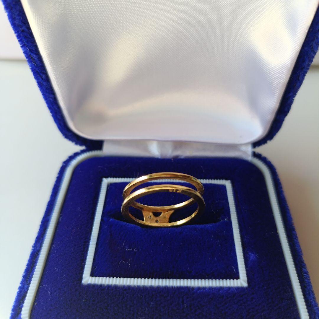 K18Diaメレー3psF.Ring