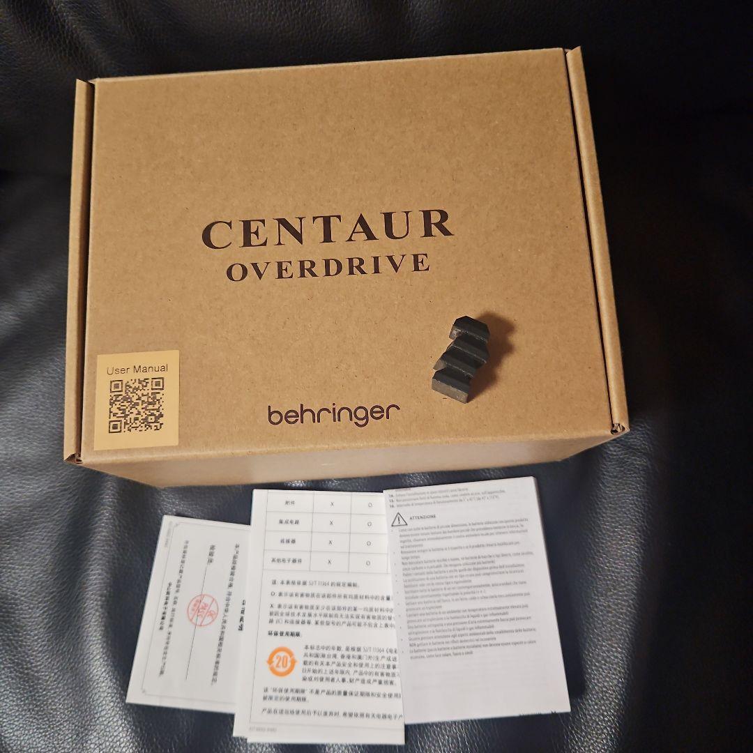 BEHRINGER CENTAUR OVERDRIVE 旧デザイン