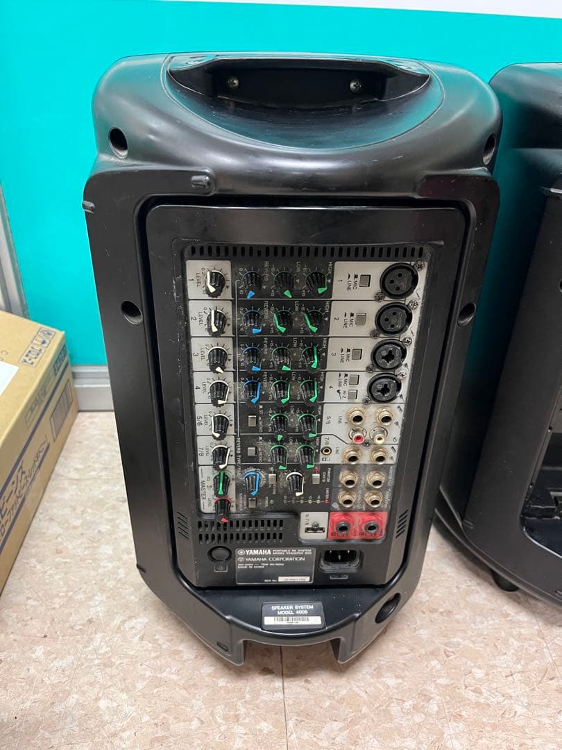 YAMAHA SPEAKER SYSTEM400S　PAシステムスピーカーペア