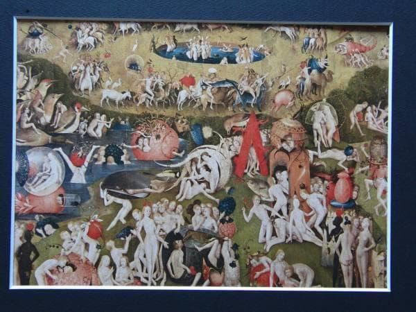 ヒエロニムス・ボス（ボッシュ）、【快楽の園】、希少豪華画集画、大判