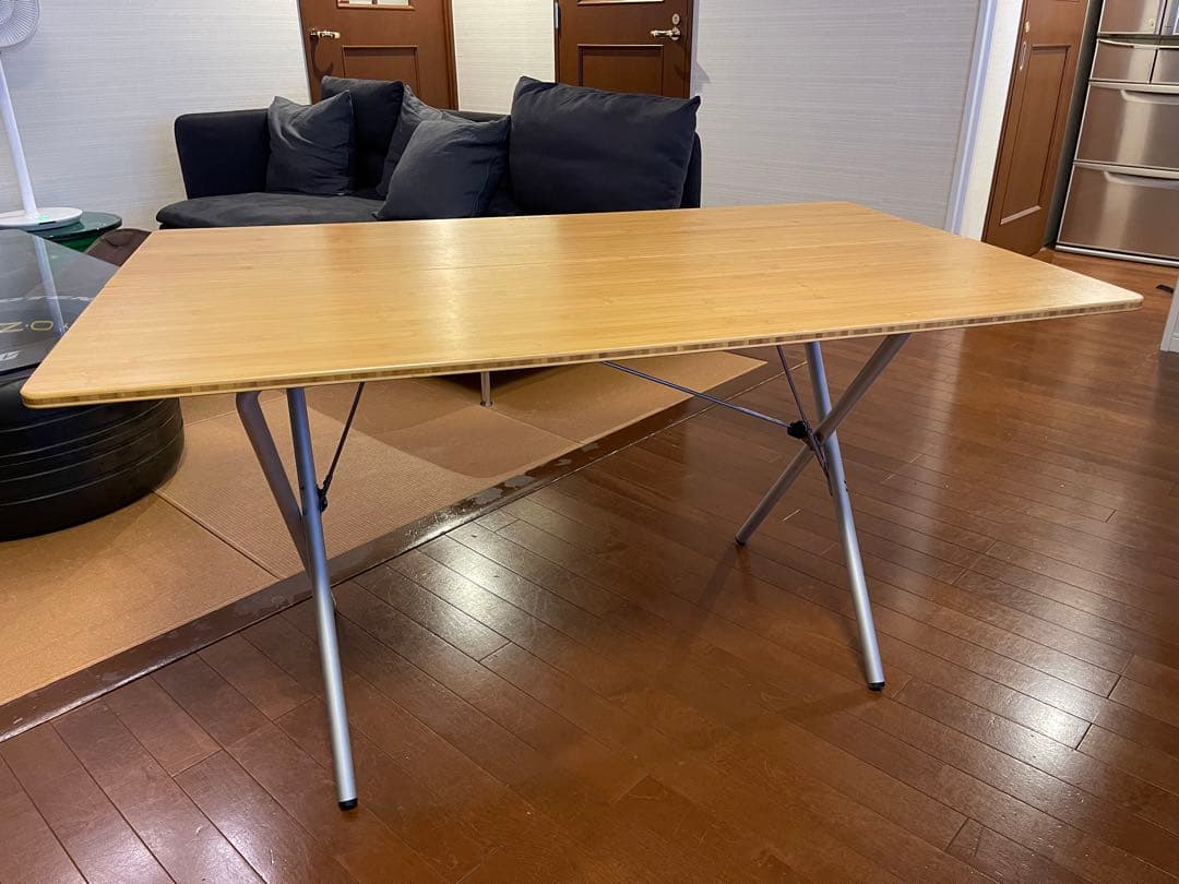 スノーピーク　ワンアクションテーブルロング竹　　LV-015TR