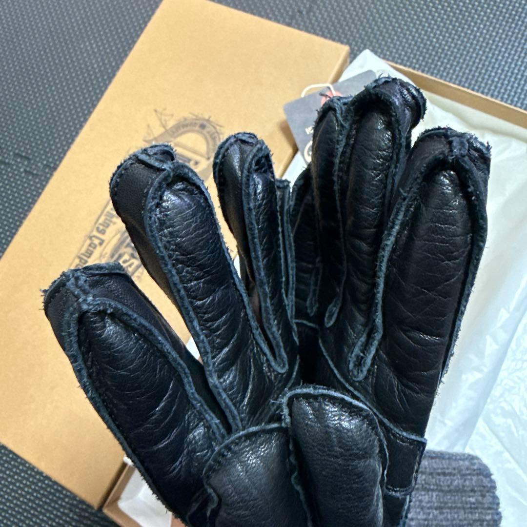 ダッパーズ サイズM レザーグローブ 手袋