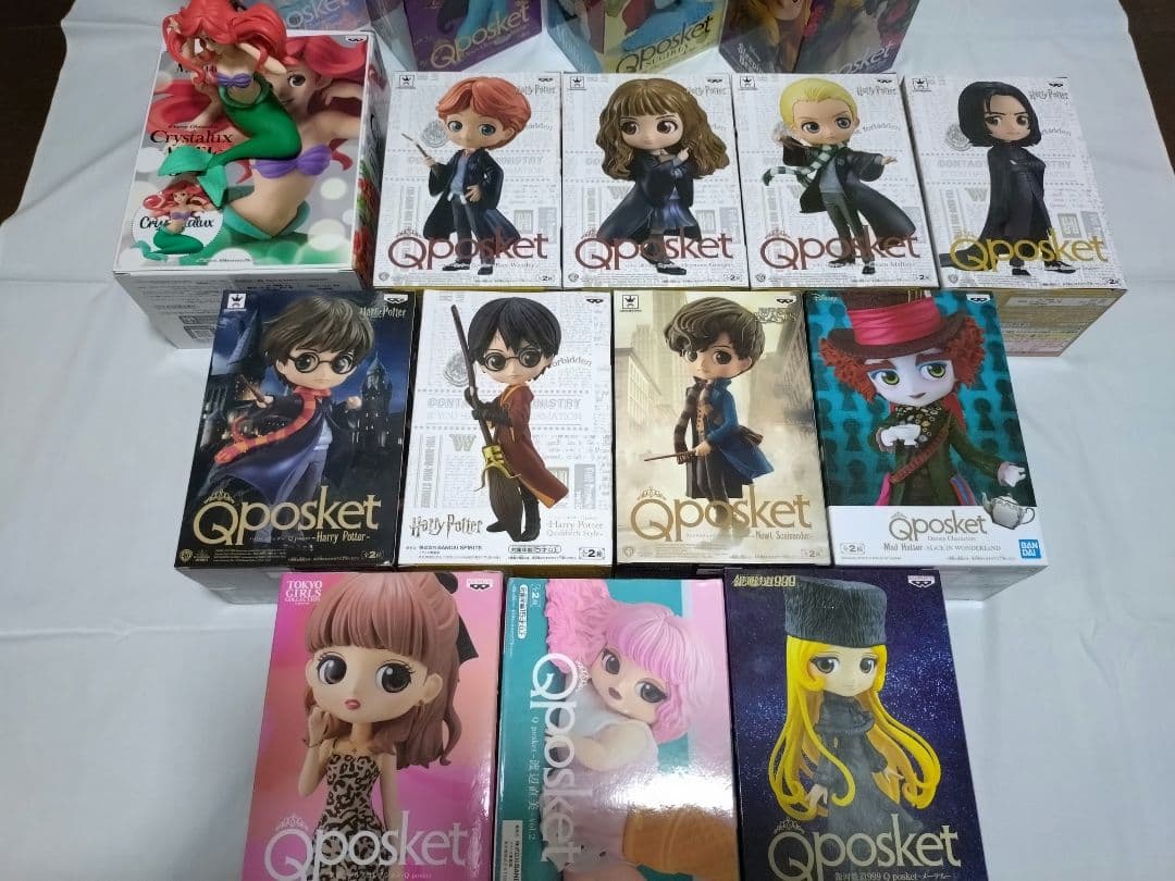 Qposket フィギュアセット 複数キャラクターまとめ売り