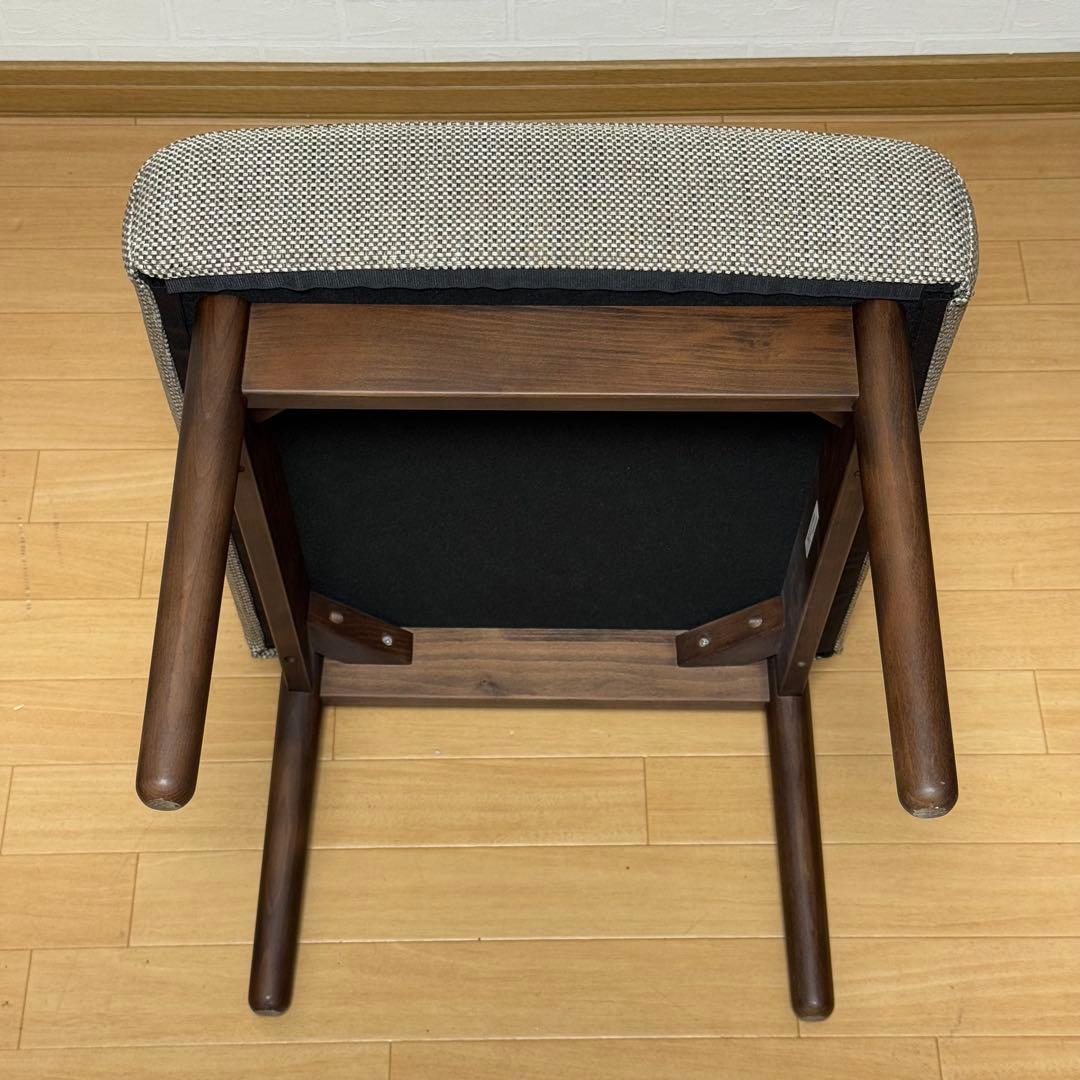 【美品】カリモク オットマン スツール WD4306WWK 足置き 腰掛け