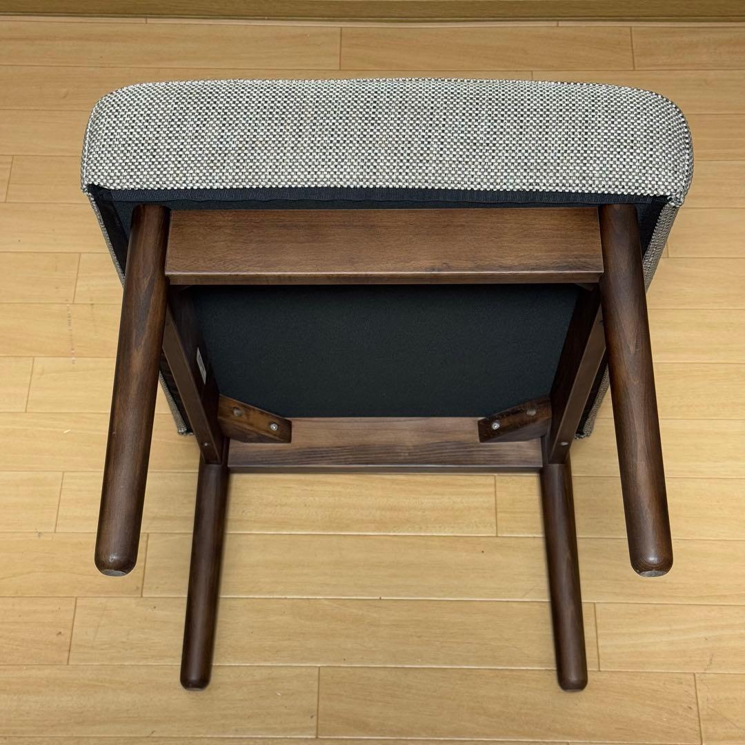 【美品】カリモク オットマン スツール WD4306WWK 足置き 腰掛け