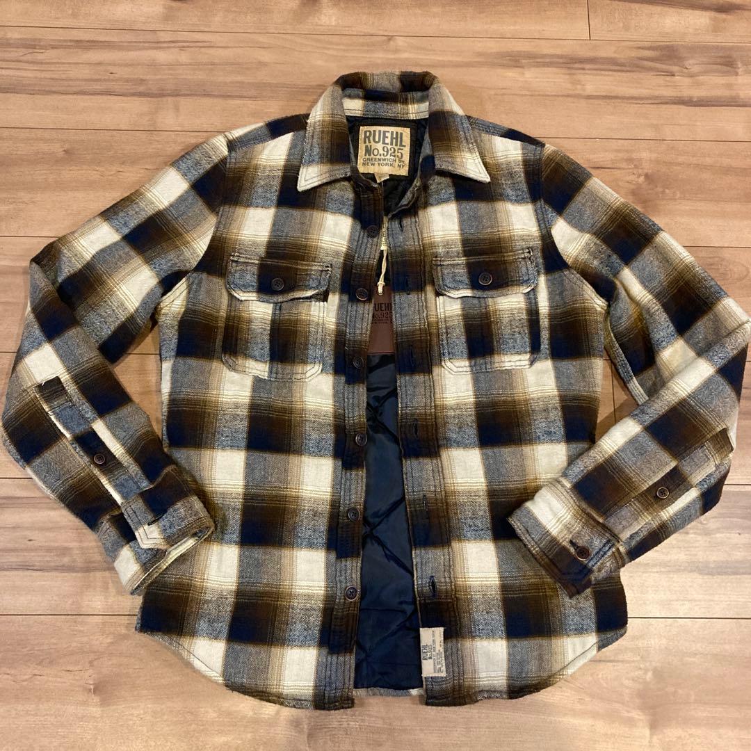 d*7様 激レアRUEHL No.925 ルール　中綿入りビンテージ　ネルジャケ