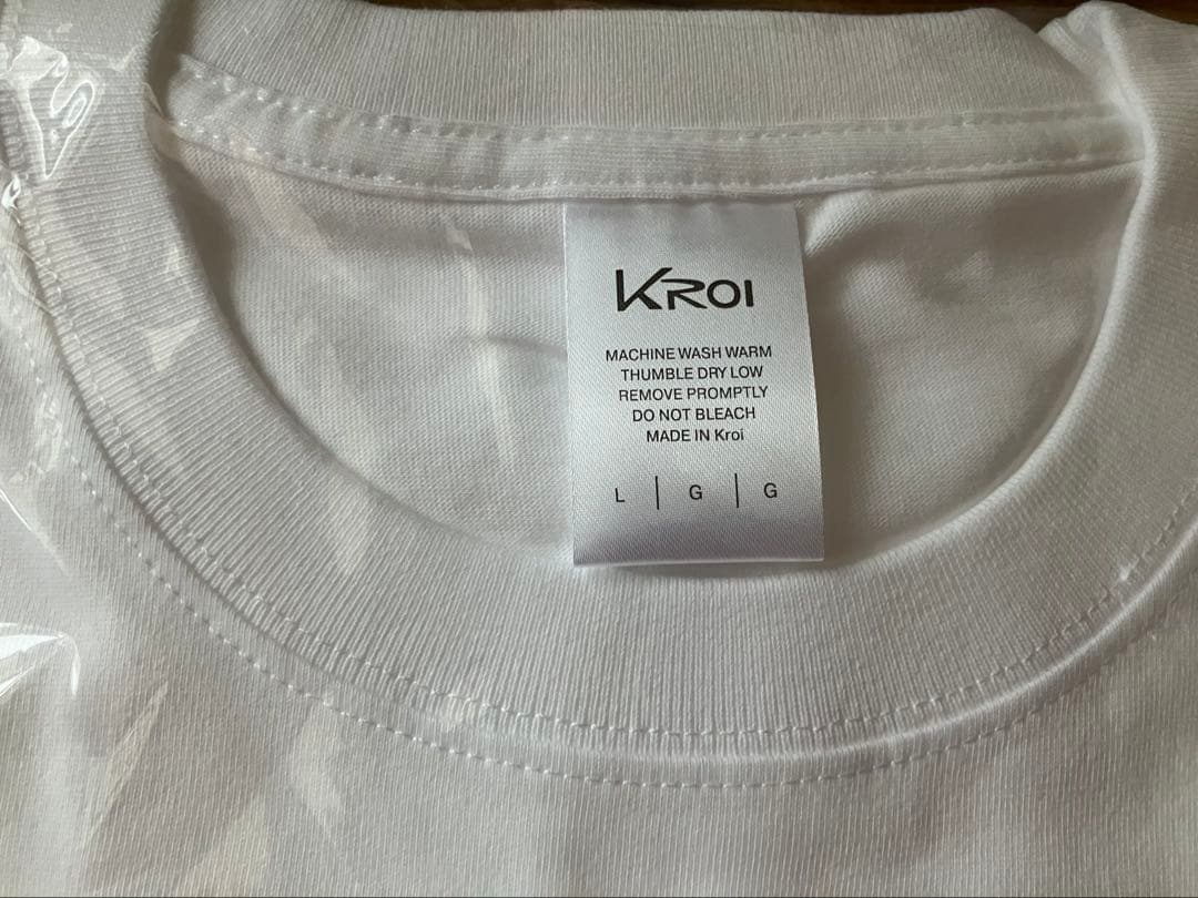 【新品・未開封】Kroi　Tシャツ バンドグラフィックプリント 非売品