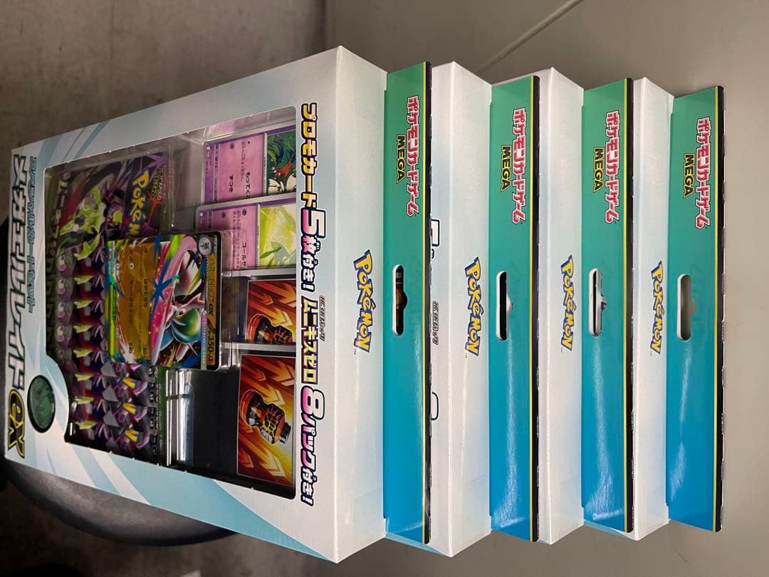 ポケモンカード スペシャルカードセット メガエルレイドex 4箱 新品未開封