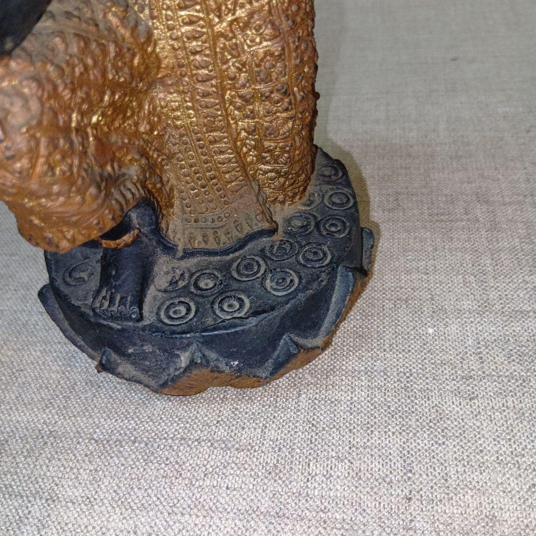 即発送タイ 天部(てんぶ）仏像 ブロンズ アジア伝統女性像 彫刻 約20cm