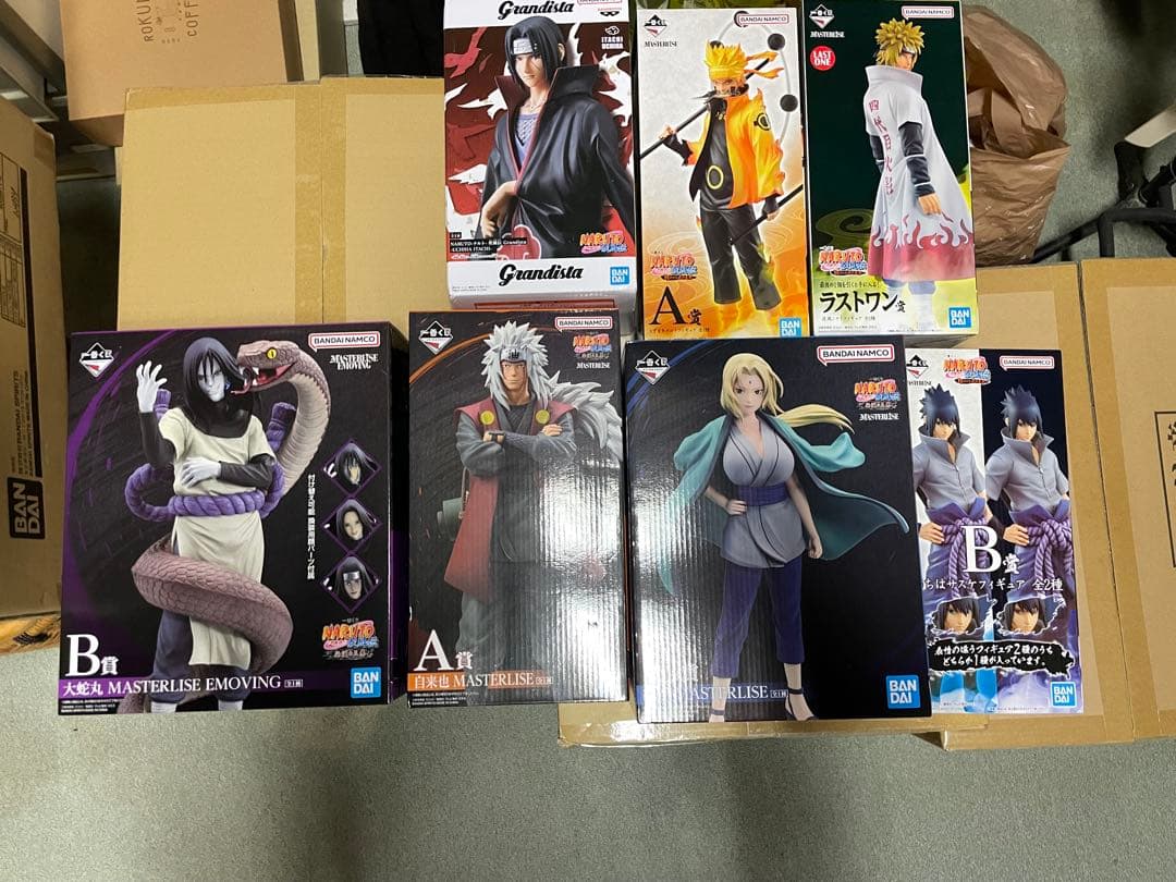 NARUTO一番くじ フィギュアセット