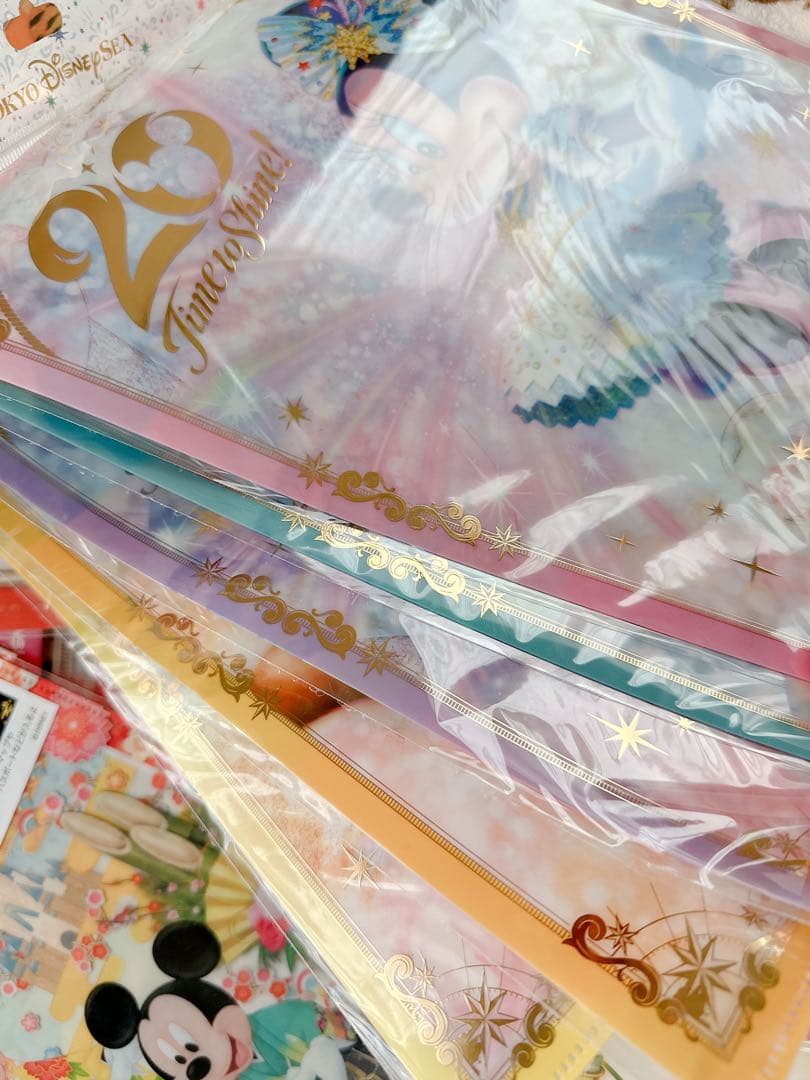 クリアファイルまとめ売り ディズニーリゾート✴︎大幅お値下げ