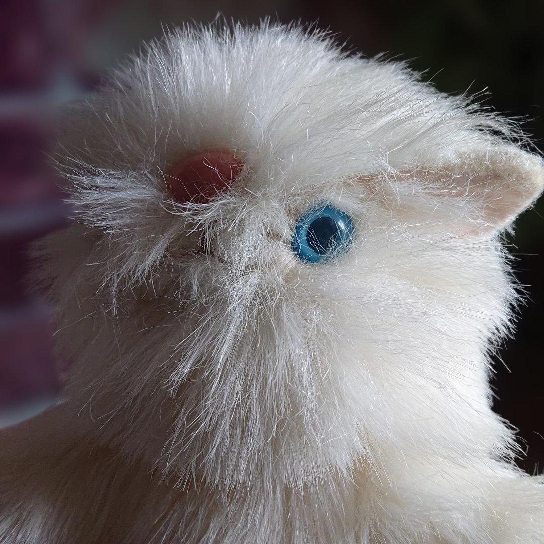 昭和レトロ　ペルシャ猫　ハンドパペット　レア