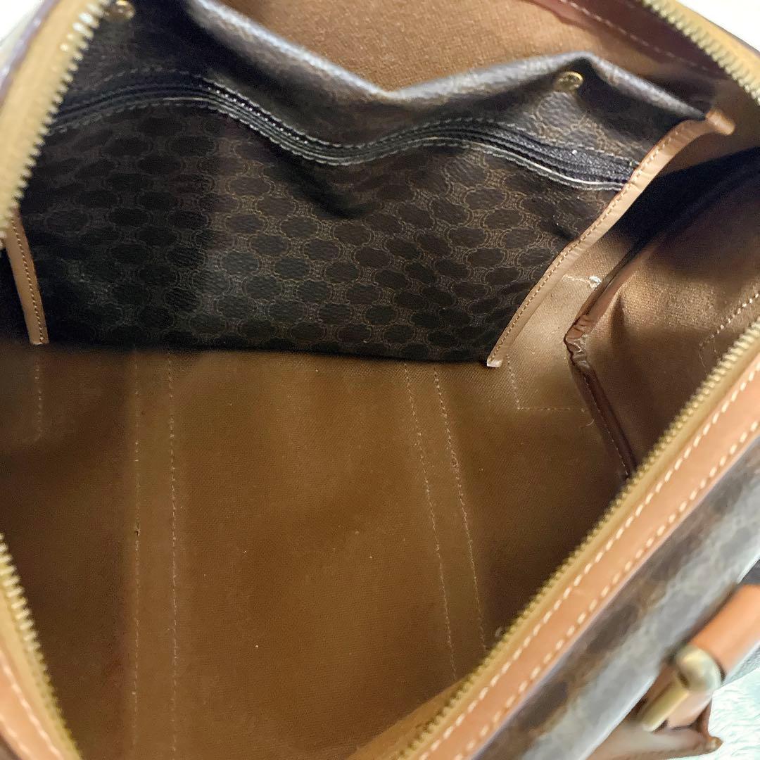 CELINE ハンドバッグ マカダム ボストン ヴィンテージ セリーヌ