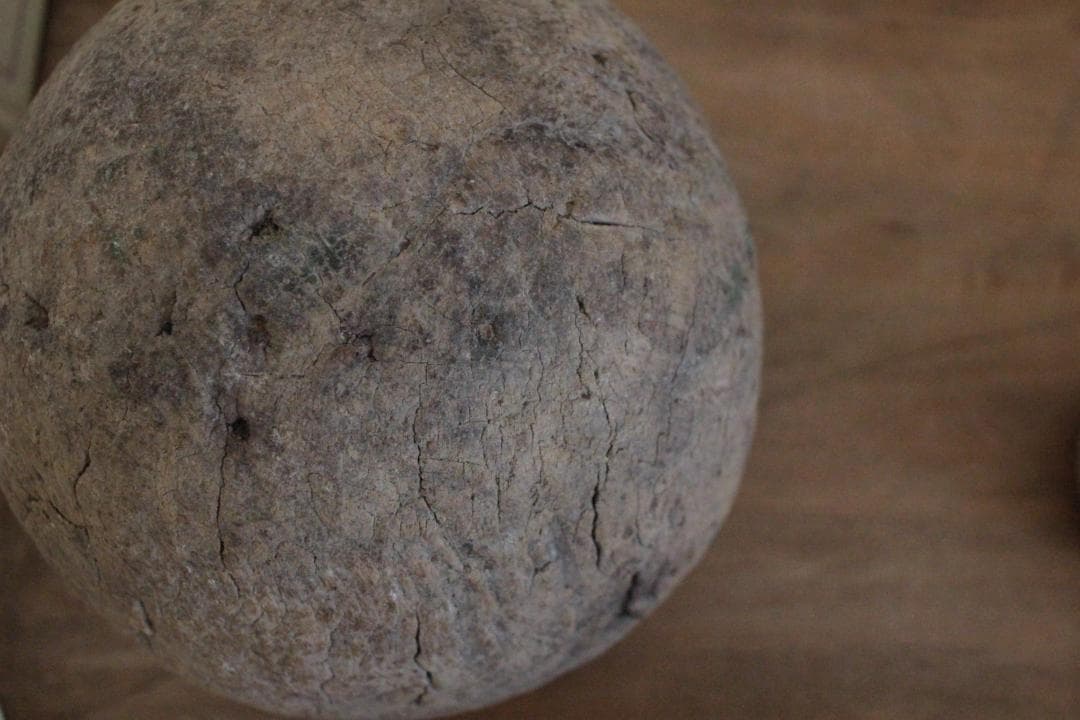 古い木球/フランスアンティーク