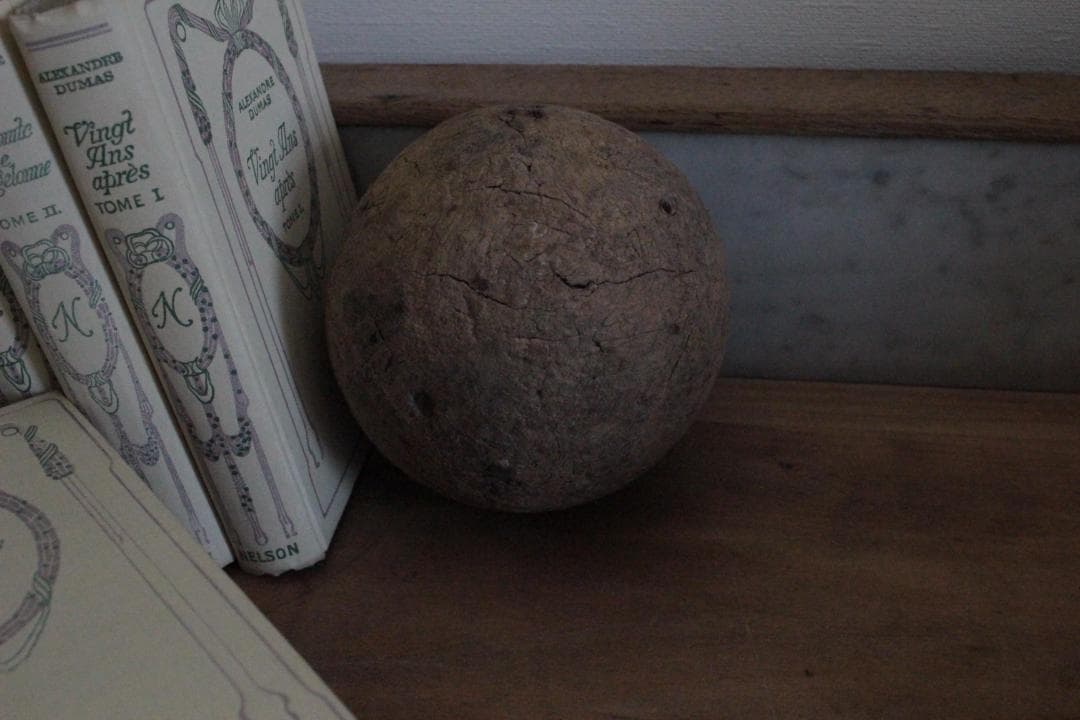 古い木球/フランスアンティーク