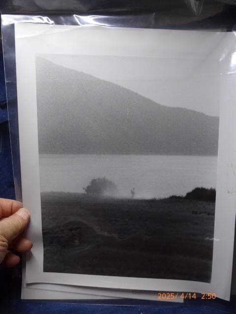 貴重です。一村哲也の伝説的な写真集「カム・アップ」に掲載、オリジナルプリント２