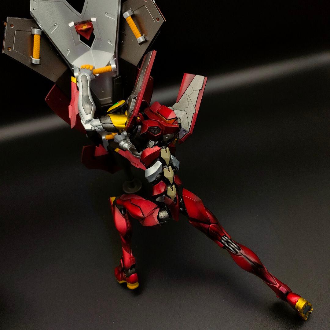 エヴァンゲリオン　弐号機 RG　ESVシールド装備　アスカ　【全塗装完成】
