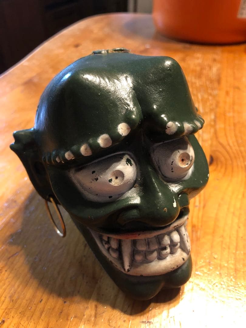 ビンテージ　60s デビル　悪魔　モンスター　般若　ポリ人形　スカル　チープトイ